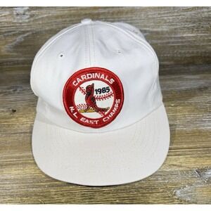 Annco St. Louis Cardinals MLB‎ 1985 NL East Champs Logo Snapback Hat Cap EUC